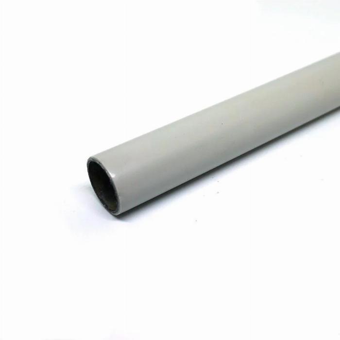 Circular tube steel Dia. 28x1mm grey