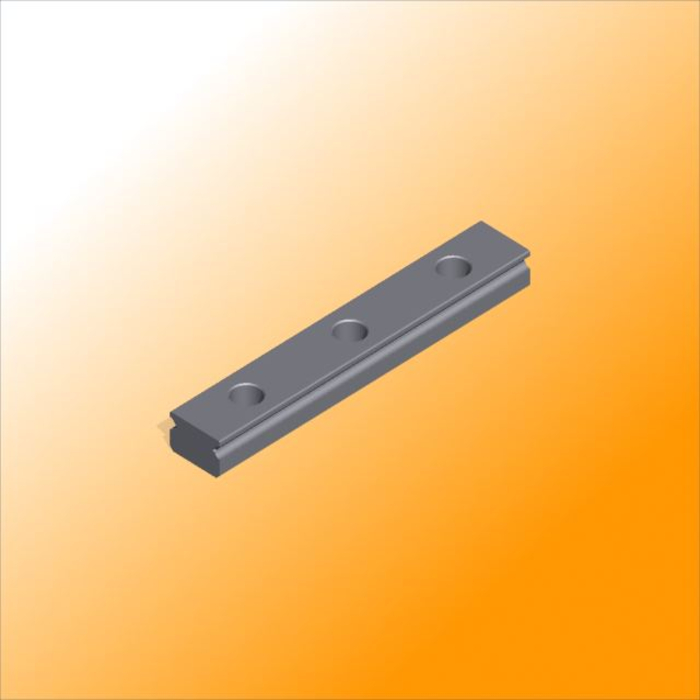 Stainless steel linear guide rail Miniature MR12M-N, L = 600mm