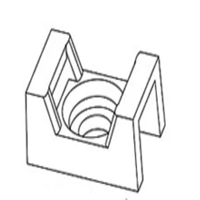 Universal-Kabelbinderblock